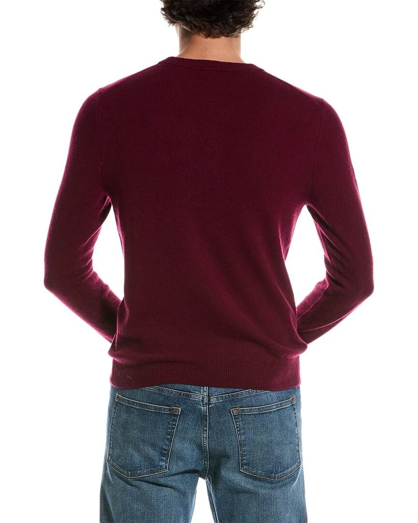 Qi Cashmere Solid Cashmere Crewneck Sweater 2