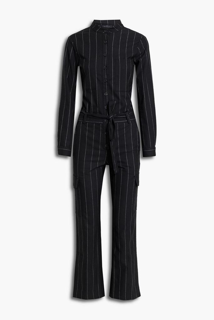 The Range Pinstriped crepe jumpsuit
