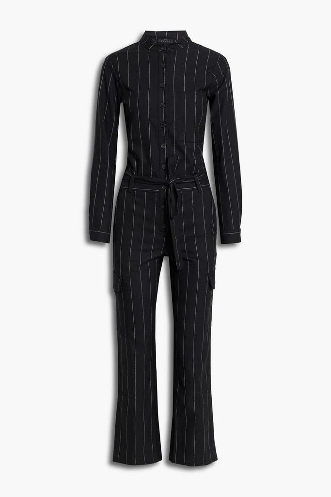 The Range Pinstriped crepe jumpsuit 1