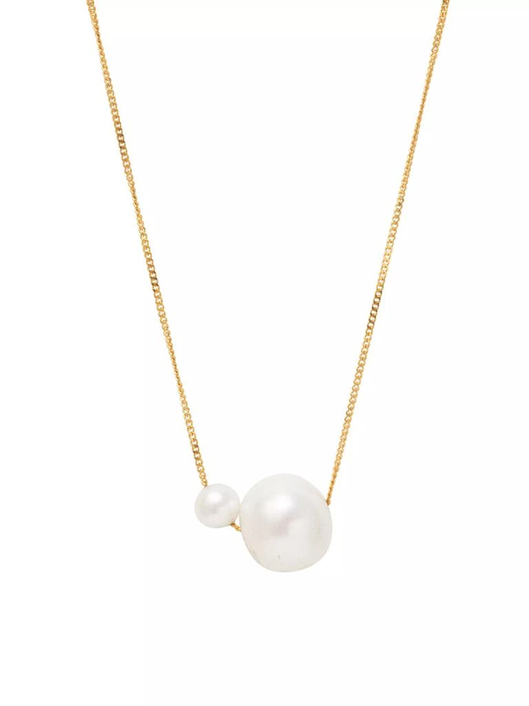 Completedworks One (Blank) Can Change The World 14K-Yellow-Gold Vermeil & Cultured Freshwater Pearl Necklace 1