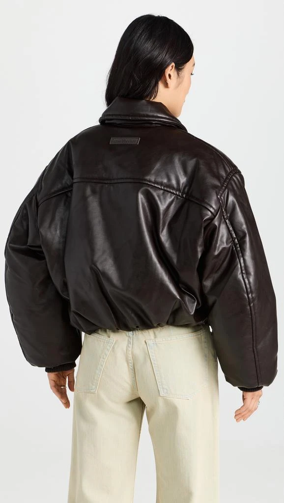 Acne Studios Faux Leather Bomber Jacket 2
