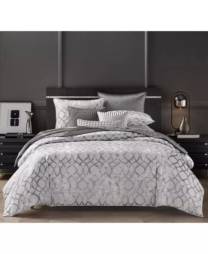 Hotel Collection Helix 3-Pc. Duvet Cover Set, Full/Queen, Exclusively at Macy’s 1