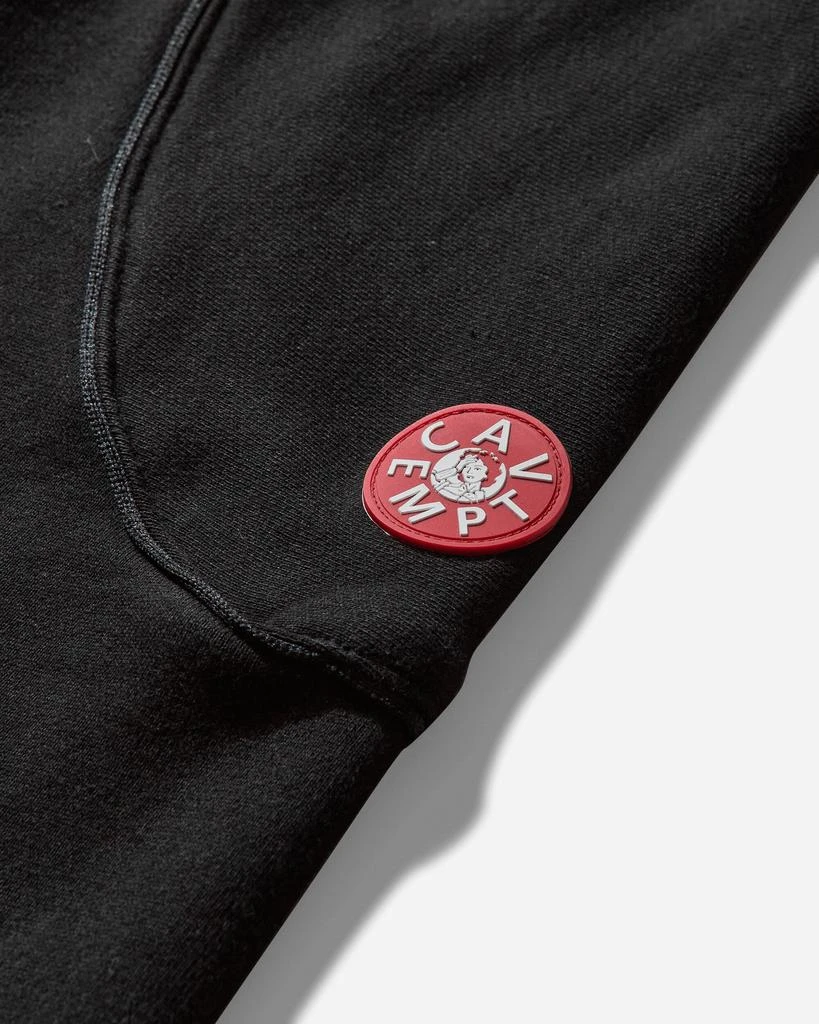 Cav Empt Men's Cotton Track Crewneck Sweatshirt Black 4
