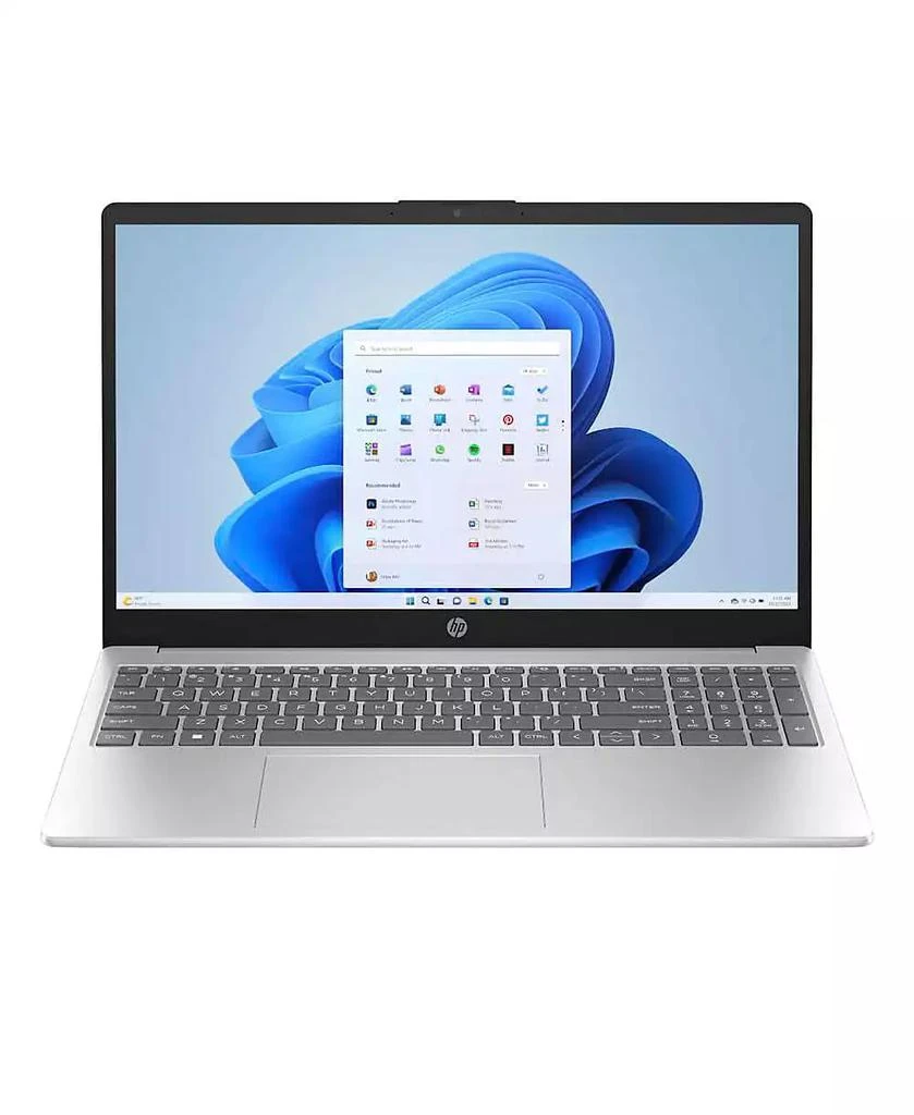 HP 15.6" Touchscreen Laptop Intel Core i3-N305 8GB RAM Intel UHD Graphics 256GB SSD Storage Windows 11 1366 x 768Max. Resolution - Natural SIlver 1