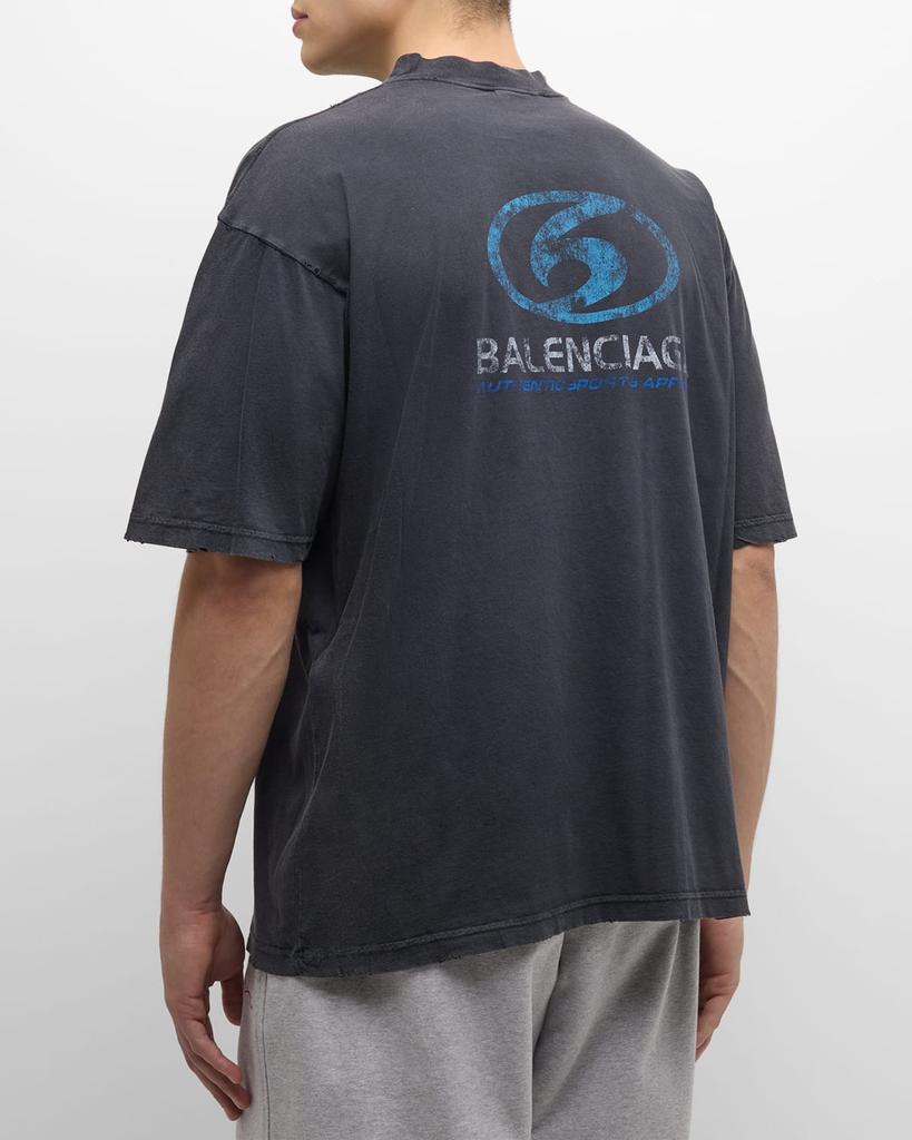 【Balenciaga】TSHIRT SURFER THIN JERSEY◆764235TPVM3 Balenciaga Men's Surfer Thin Jersey T-Shirt - Bergdorf Goodman