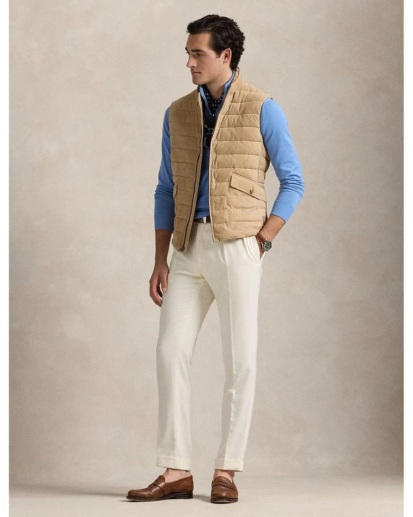 Ralph Lauren Quilted Suede Vest 2