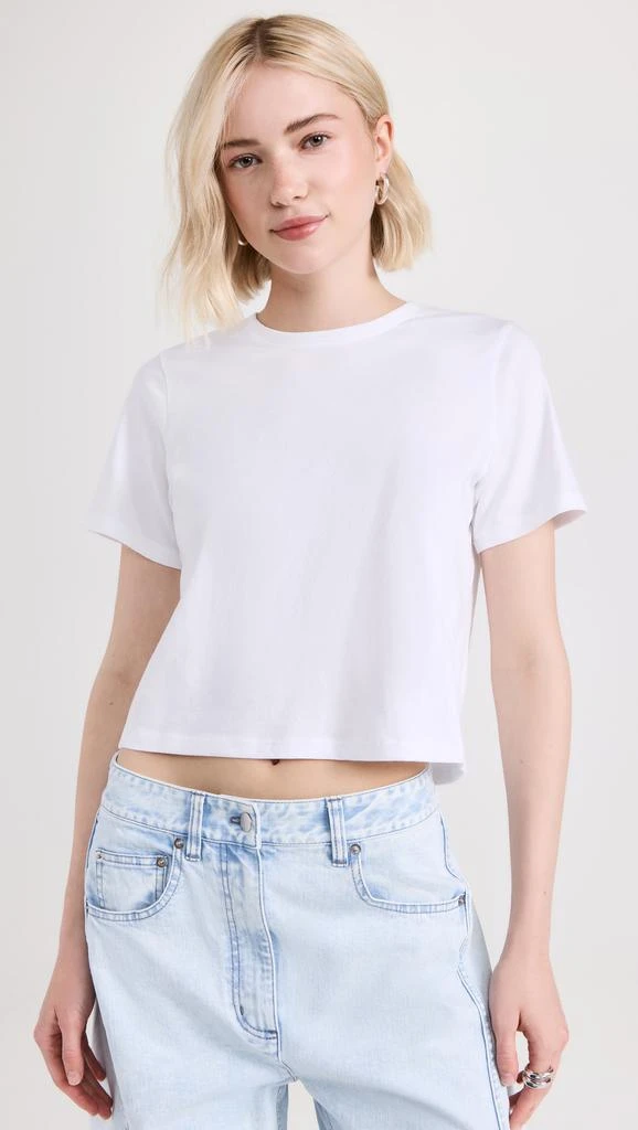 Tibi Program Cropped Baby Tee 6