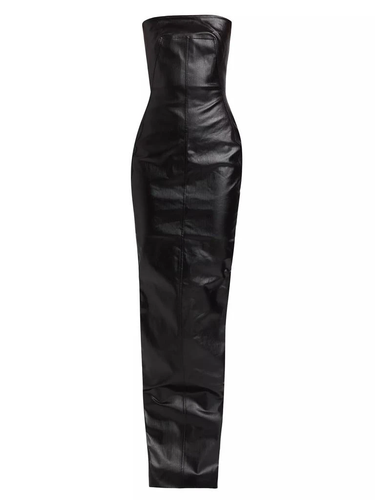 Rick Owens Denim Bustier Gown 1