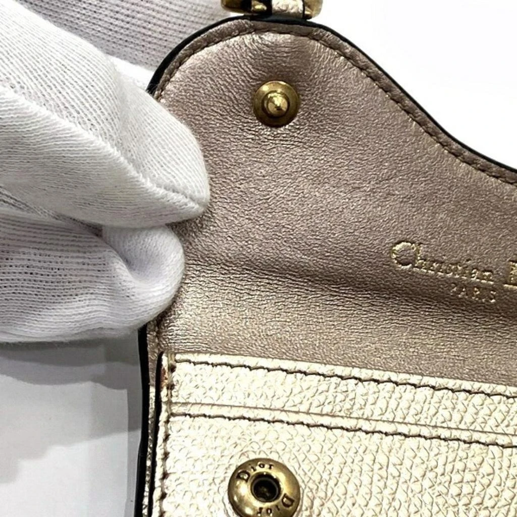 Dior Saddle Leather Wallet (Pre-Owned) 5