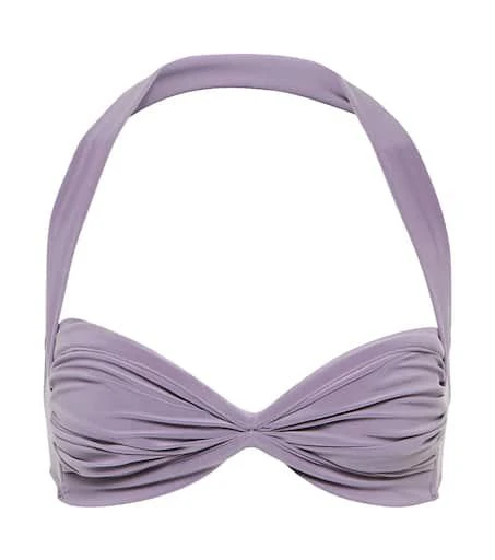 Norma Kamali Bill Bra halterneck bikini top 1