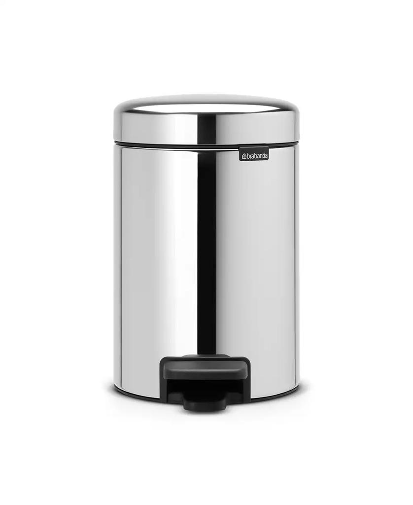 Brabantia New Icon Step on Trash Can, 0.8 Gallon, 3 Liter