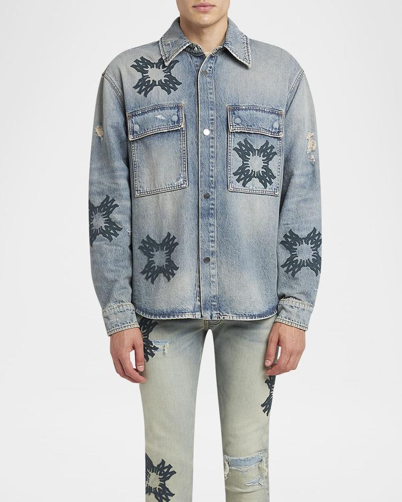 AMIRI Men's MA Quad Denim Overshirt