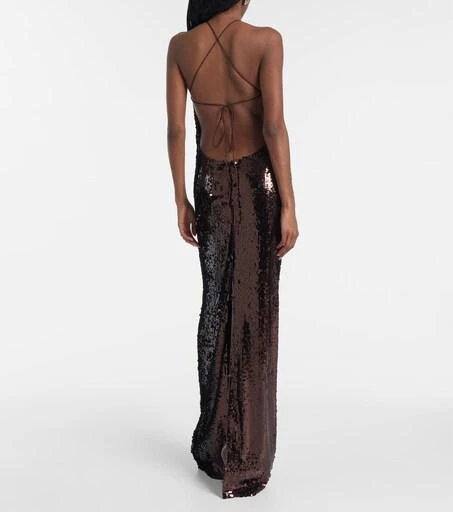 magda butrym maxi dress Magda Butrym Embellished Maxi Dress