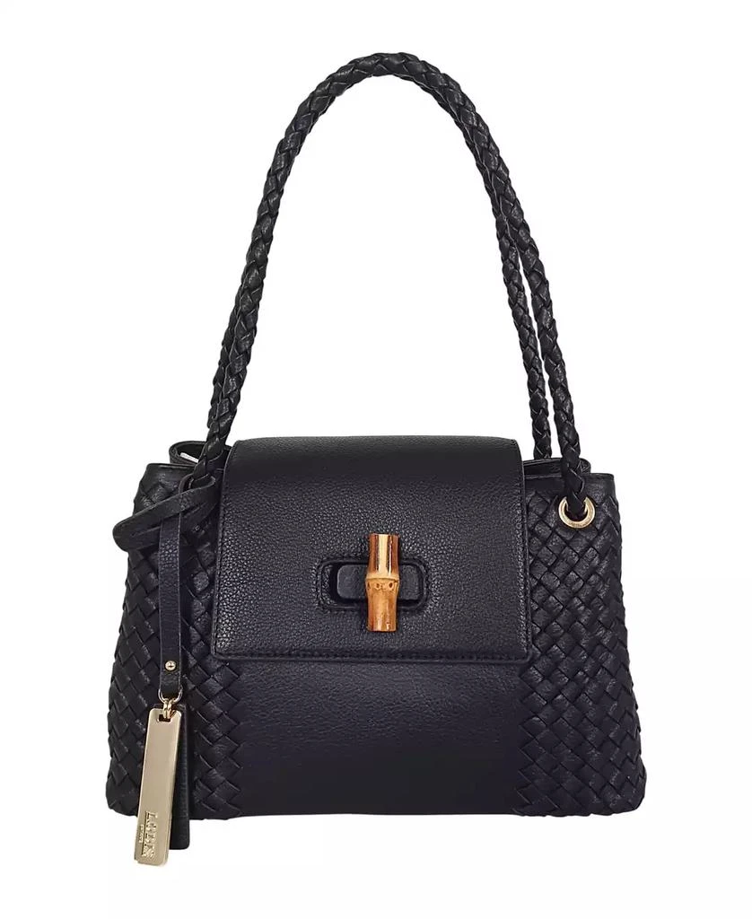 LODIS Sondra Woven Small Satchel Bag