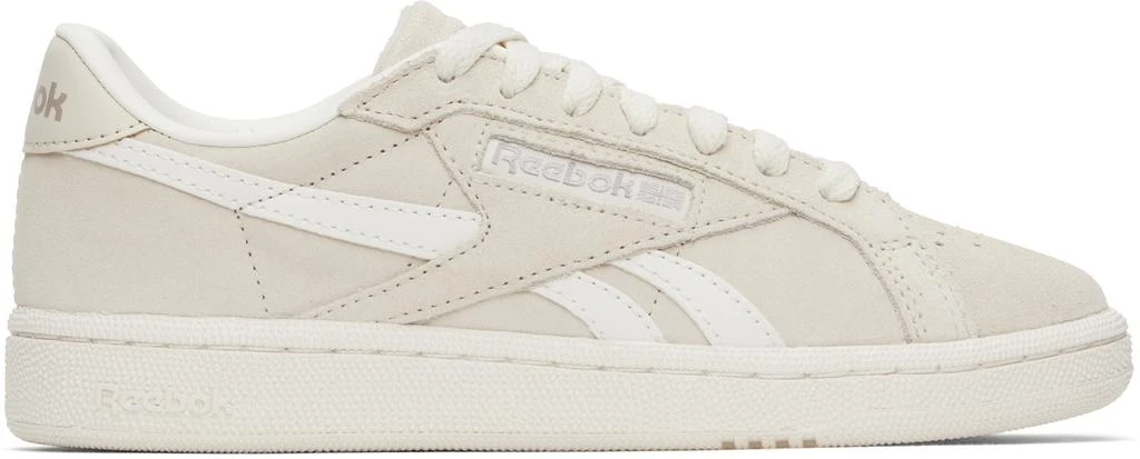 Reebok Taupe Club C Grounds UK Sneakers 1