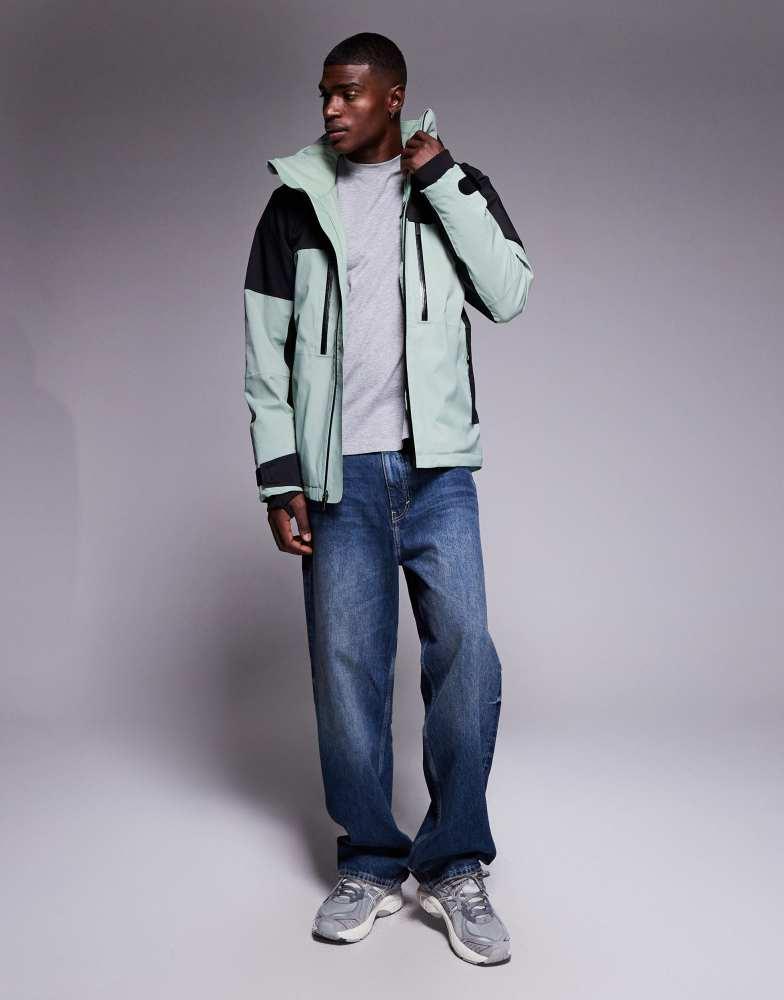The North Face The North Face M chakal jacket in slate moss/tnf