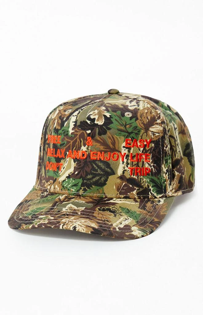Free 
Easy Tree Camo Trifecta Two Tone 5 Panel Snapback Hat 3