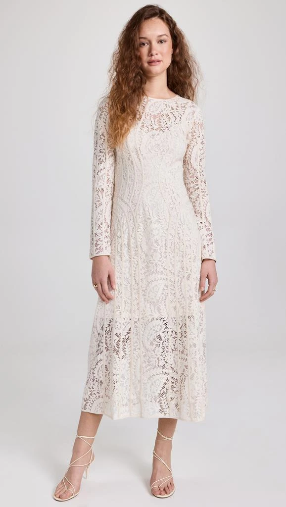 Zimmermann Devi Panelled Lace Midi Dress 2