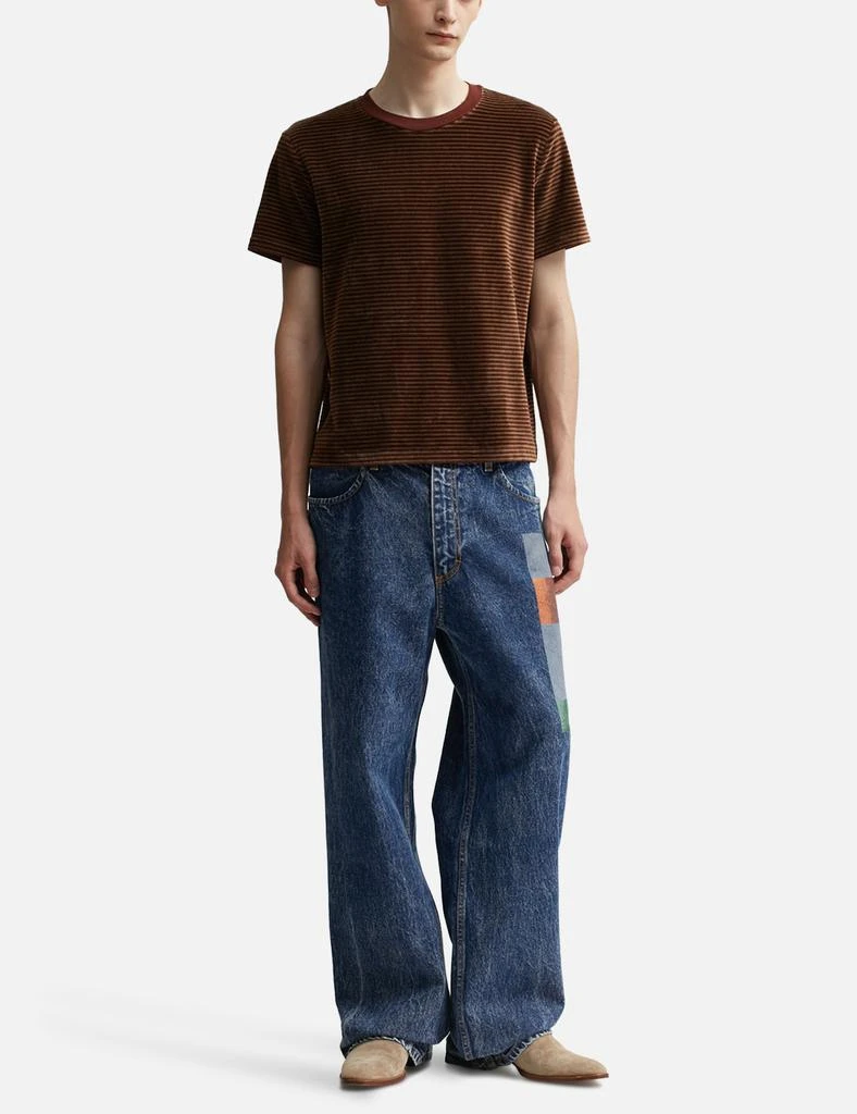Eckhaus Latta Wide Leg Jeans 5