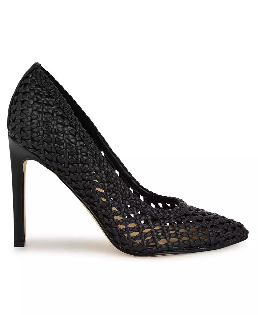 Nine West Women's Tatiana Woven Stiletto Pointy Toe Dress Pumps 3