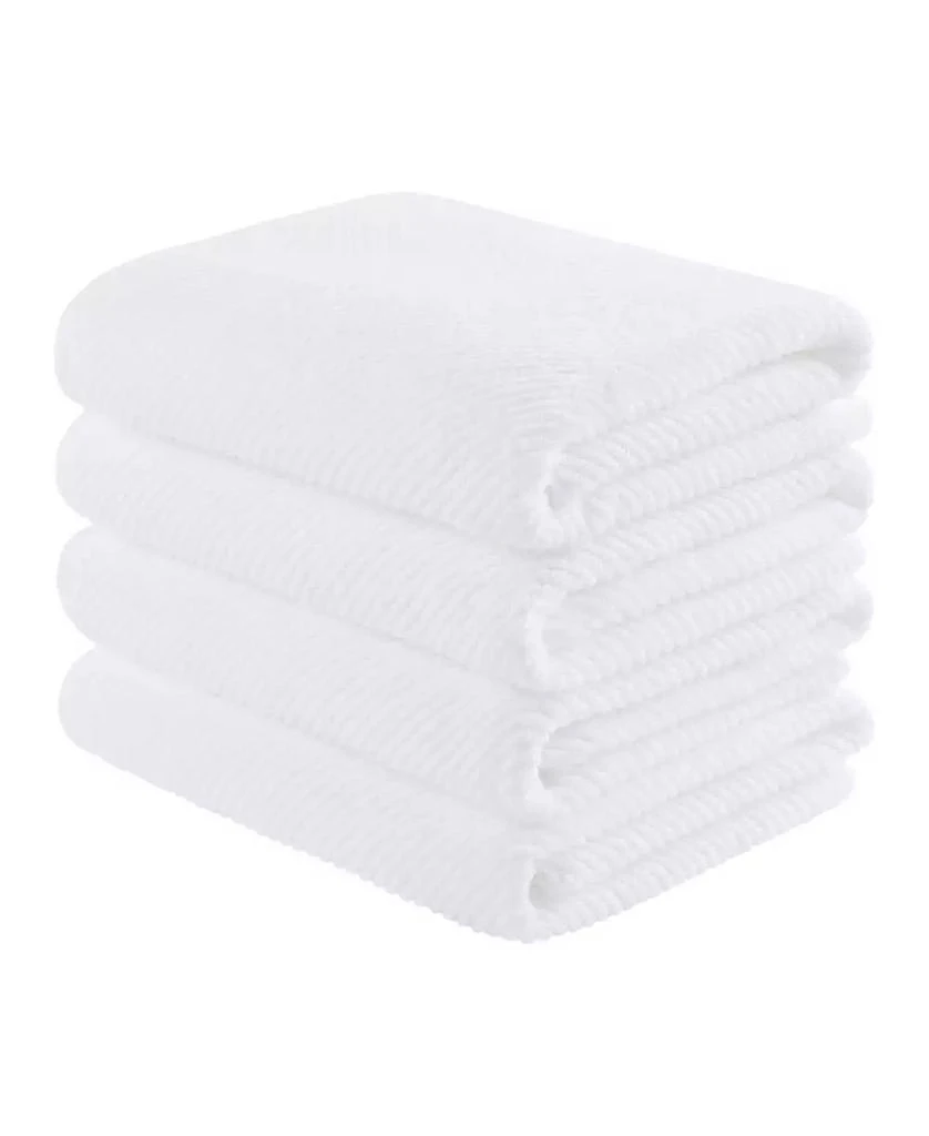 Madison Park Diagonal Ribbed Cotton 4-Pc. Bath Towel Set 4