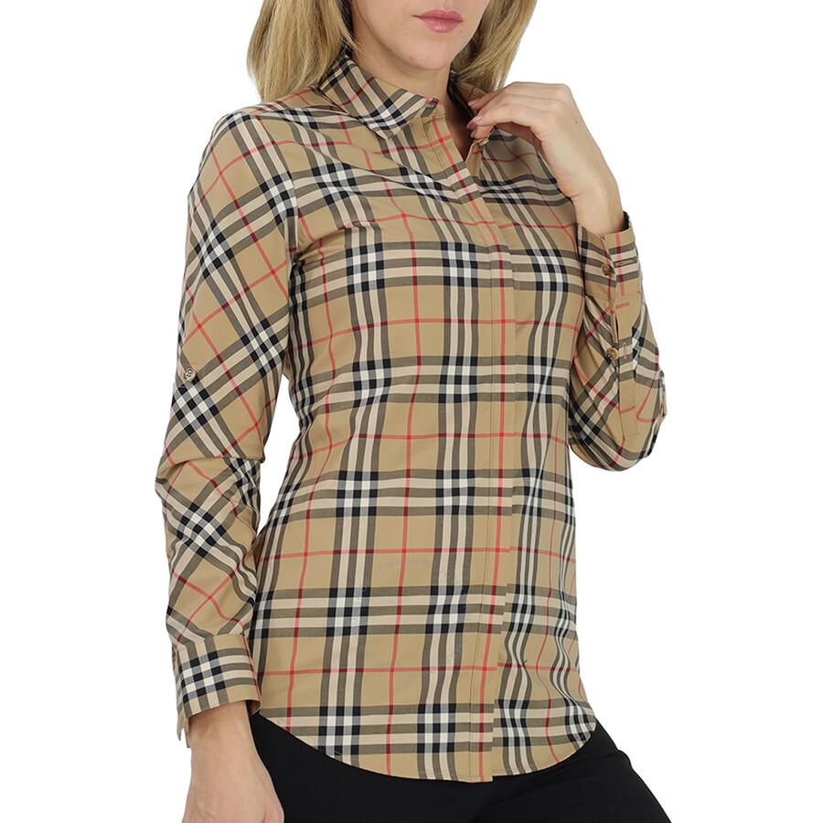 Burberry women’s shirt/ outlet blouse