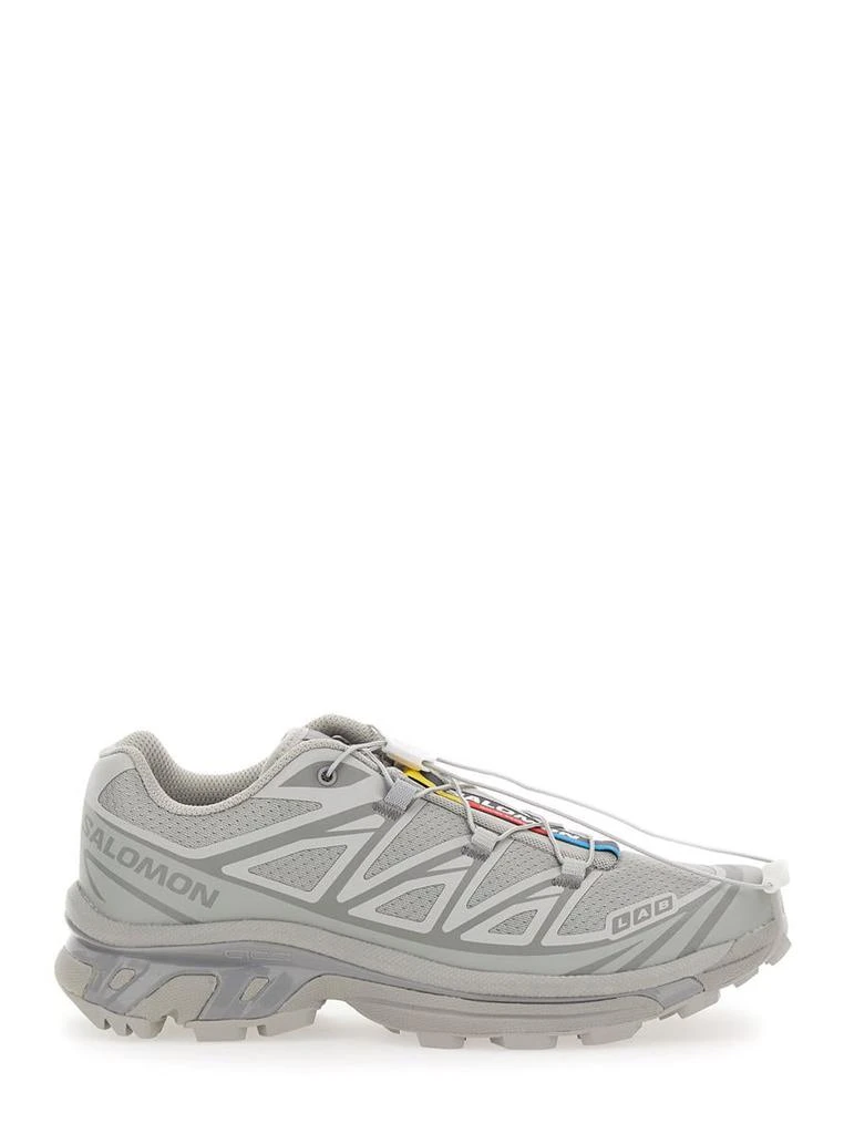 Salomon 
Xt-6
 Grey Sneaker With Logo Applied On The Tongue And Chunky Sole In Fabric Unisex 1