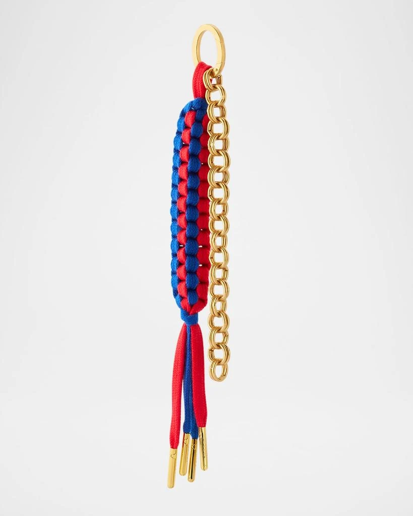 Golden Goose Braided Tassel Keychain