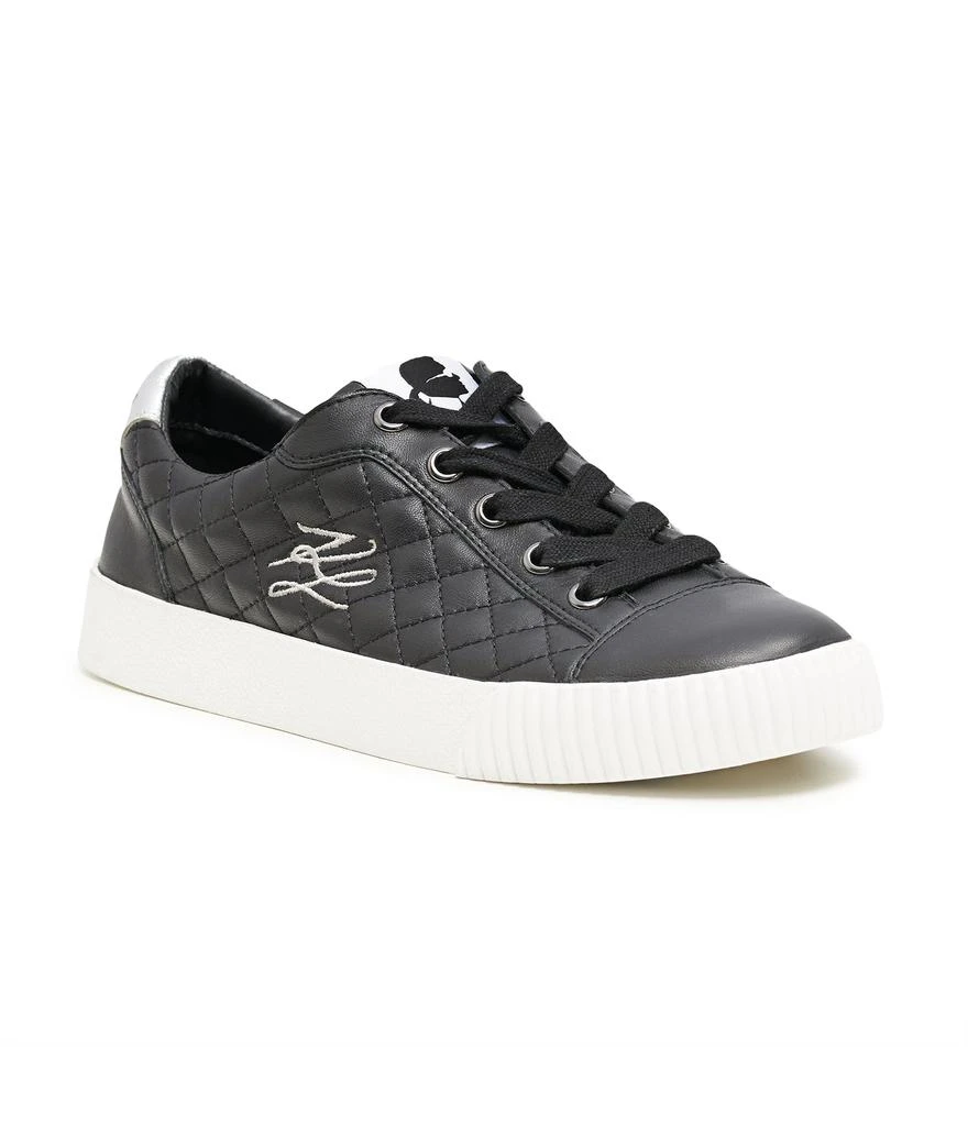 Karl Lagerfeld Paris FAE QUILTED LEATHER SNEAKER 1