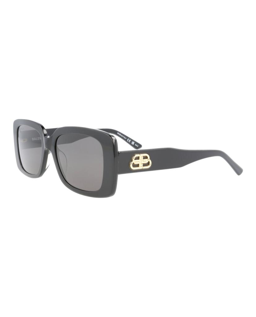 Balenciaga Square-Frame Acetate Sunglasses