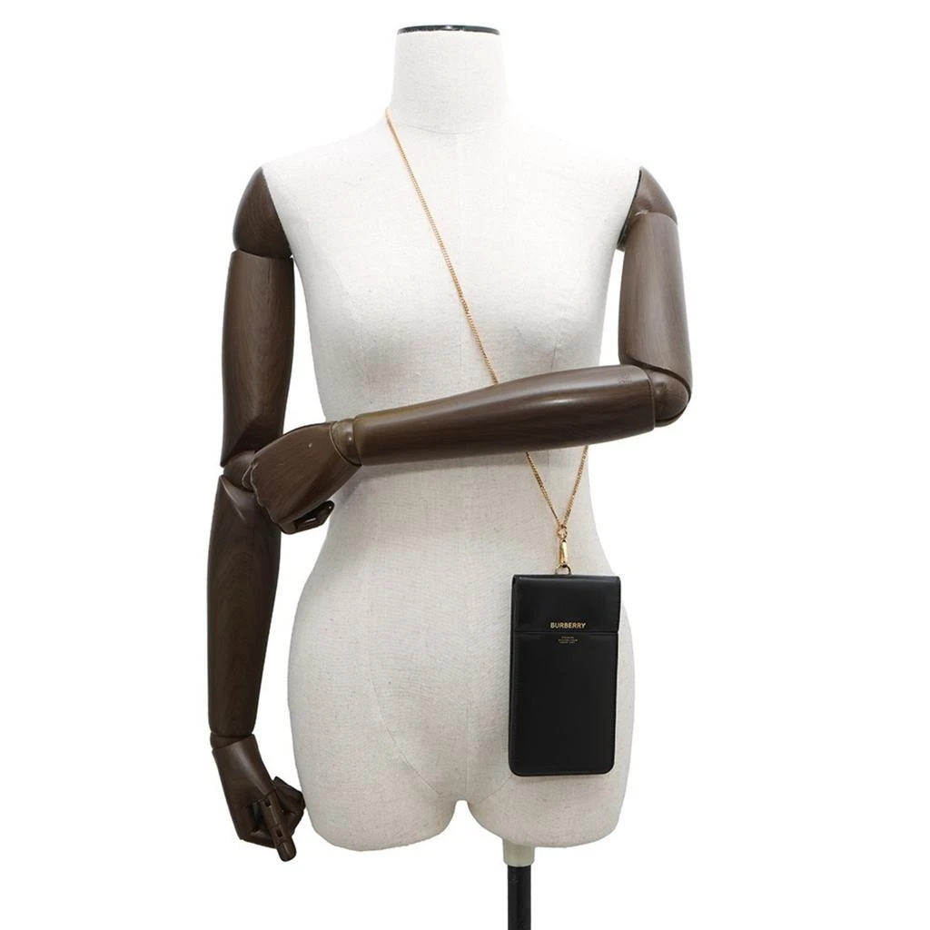 Burberry Leather Shoulder Bag (Pre-Owned) 4