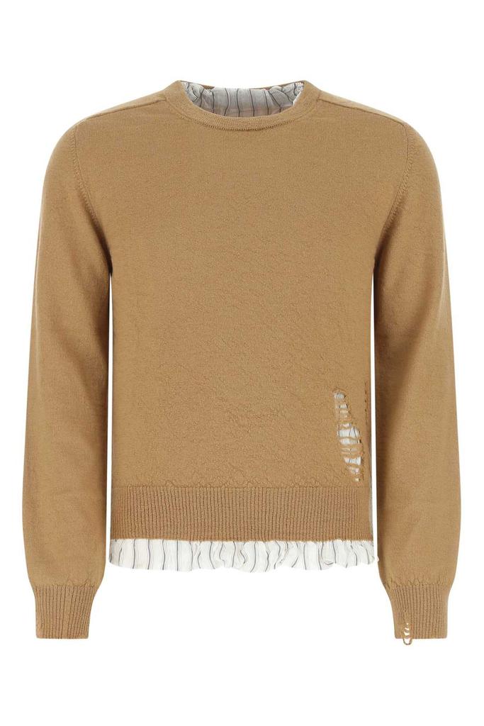 【送料&関税込】Maison Margiela Sand Cashmere Blend Sweater MAISON MARGIELA Sand Cashmere Blend Sweater - Sweaters