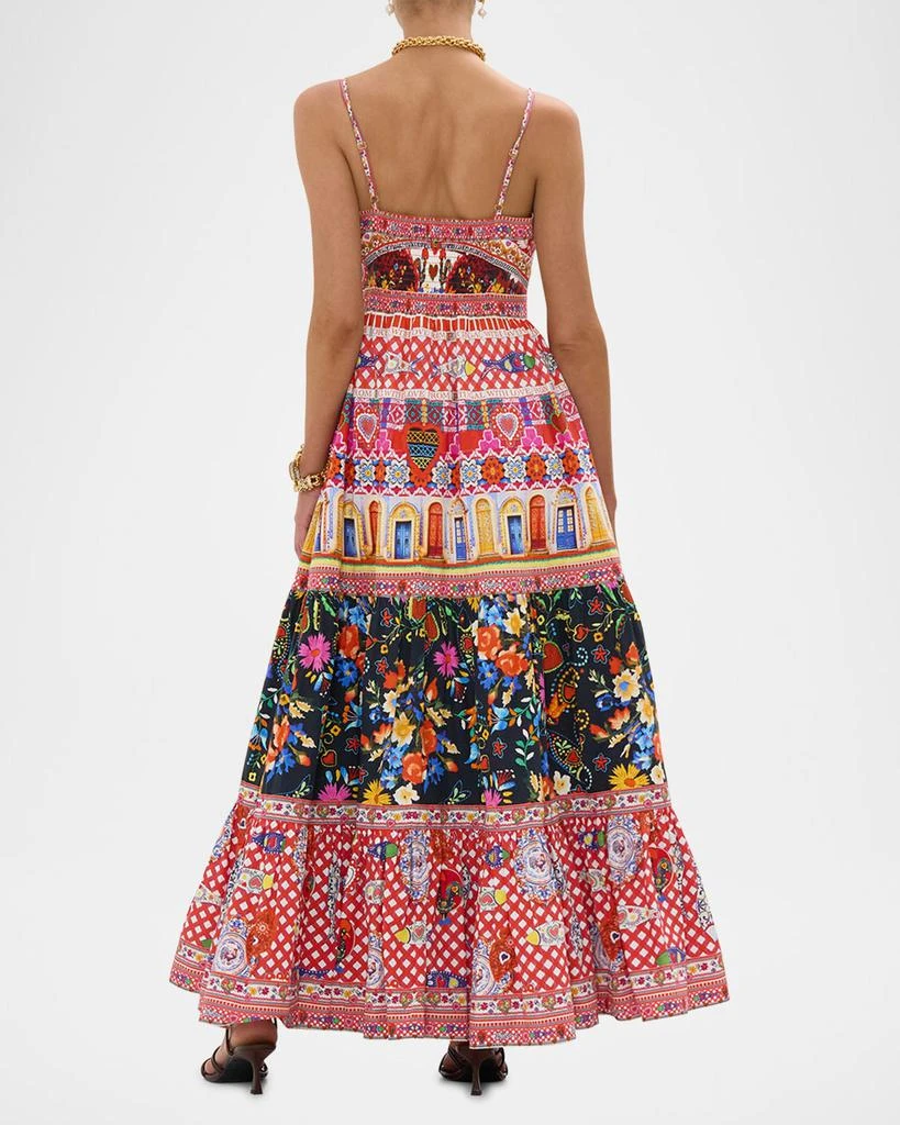 Camilla Folk Fabulous Tiered Bodice Maxi Dress 6