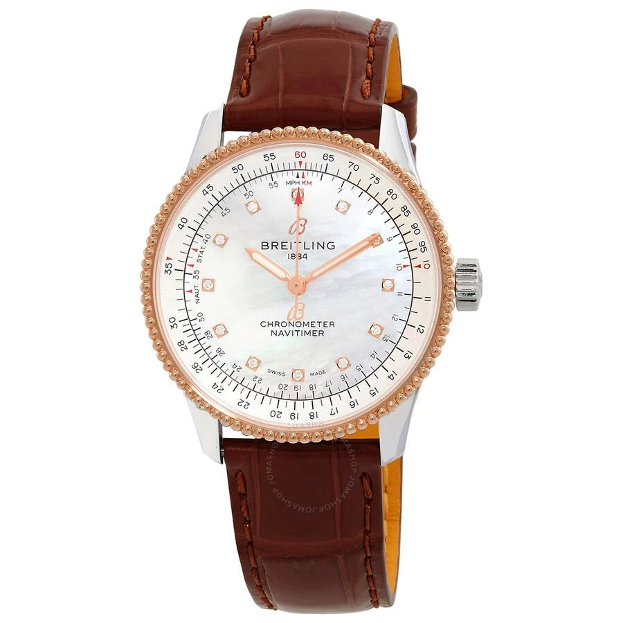 BREITLING Navitimer Automatic Chronometer Diamond Ladies Watch U17395211A1P1 1