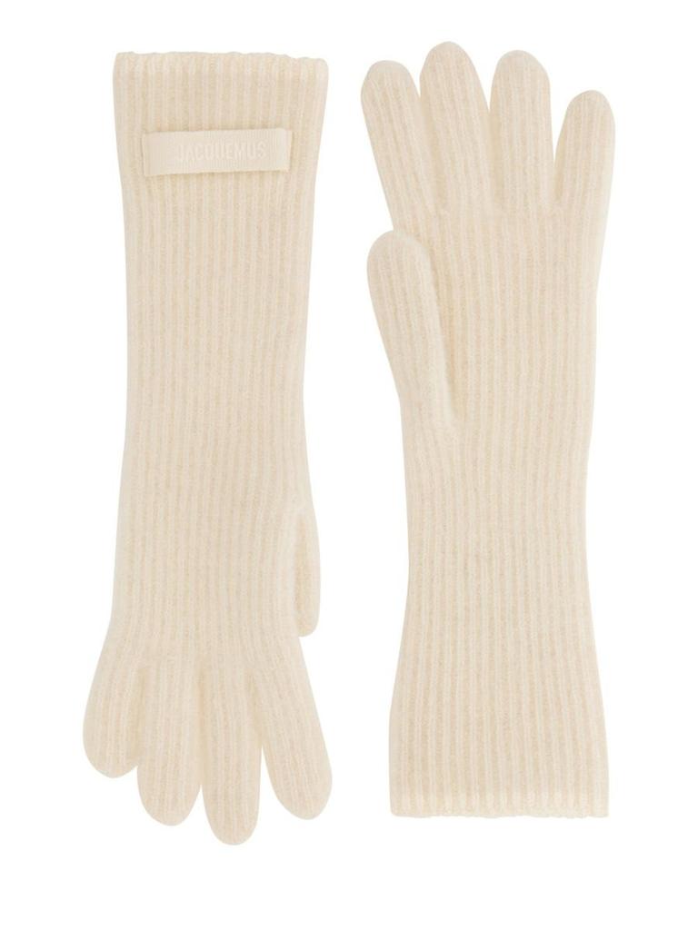 Jacquemus Jacquemus Grosgrain Logo Gloves