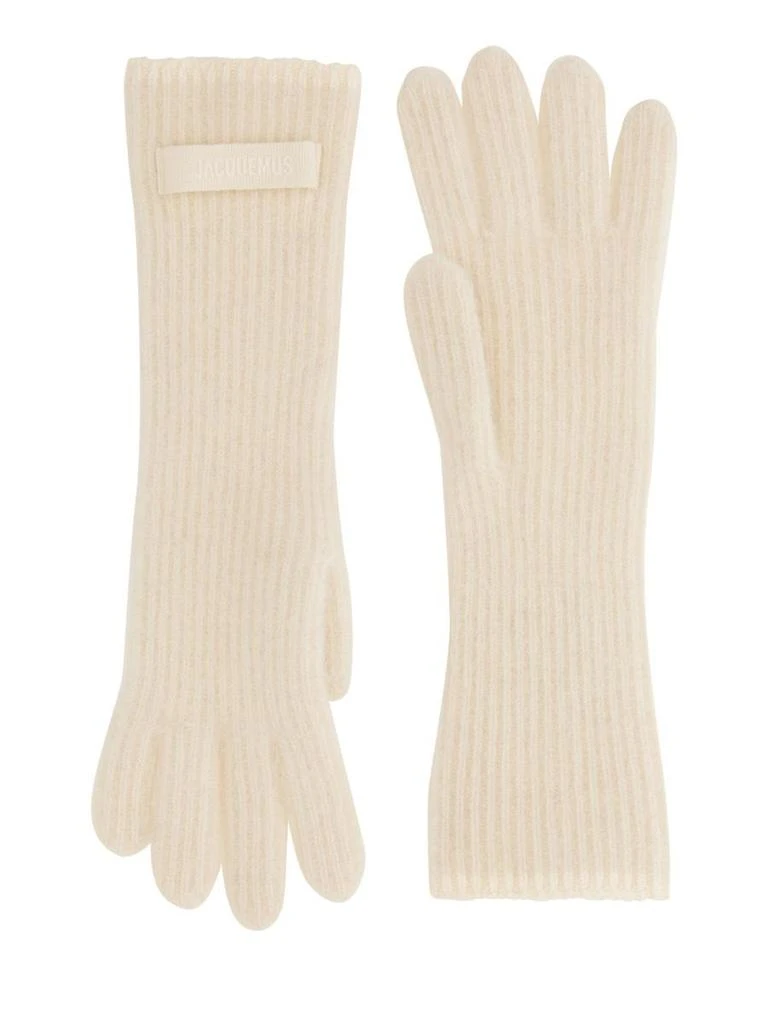 Jacquemus Jacquemus Grosgrain Logo Gloves 1