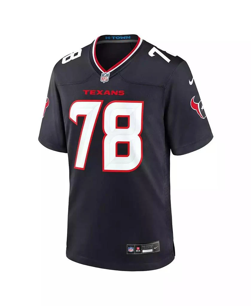 NIKE Men's Laremy Tunsil Navy Houston Texans Team Game Jersey 3
