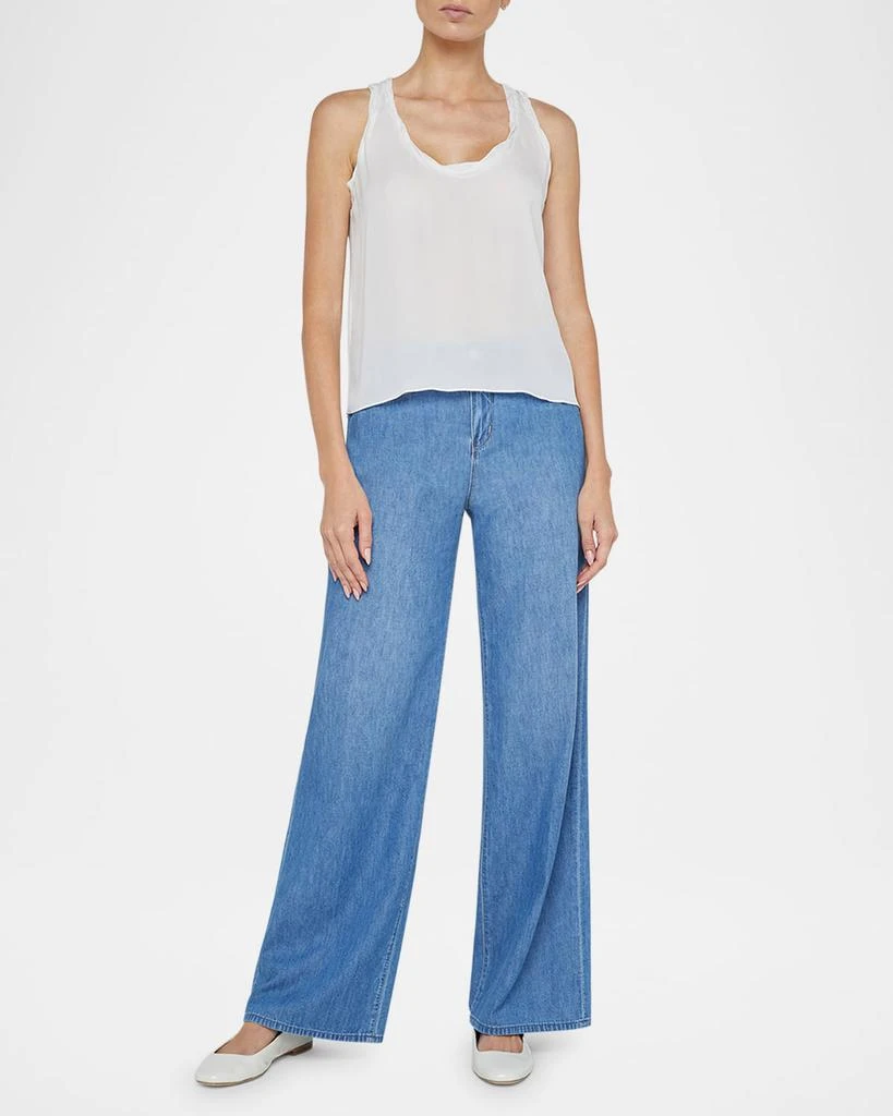 L'Agence Trixi Twisted Band Tank Top 2