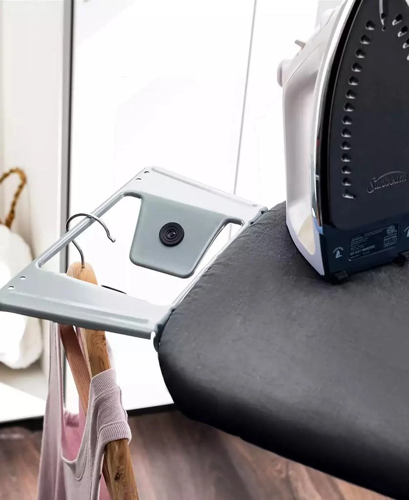 Seymour Home Products Adjustable Height, 4 Leg Ironing Board with Mesh Top and Iron Rest 19