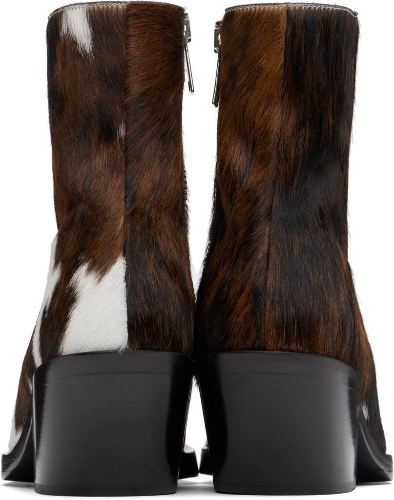 Achilles Ion Gabriel Brown Bang Ankle Boots 2