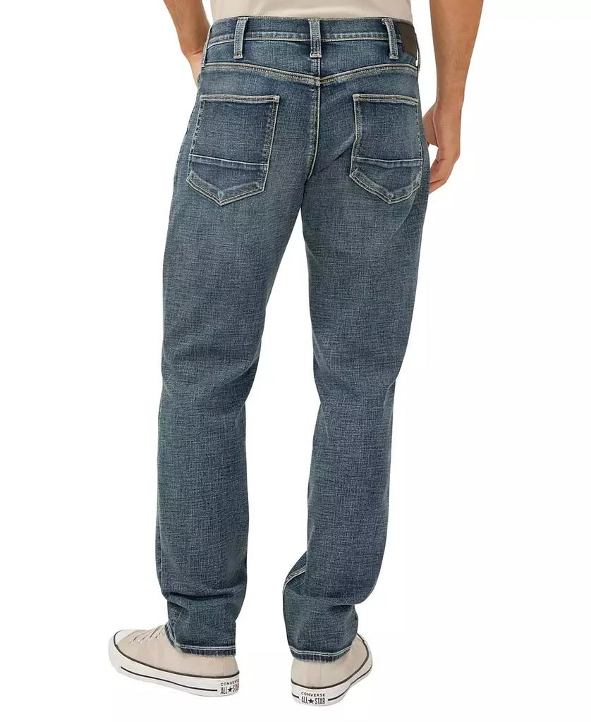 Silver Jeans Co. Men's Eddie Classic Athletic Fit Tapered Leg Jeans 7
