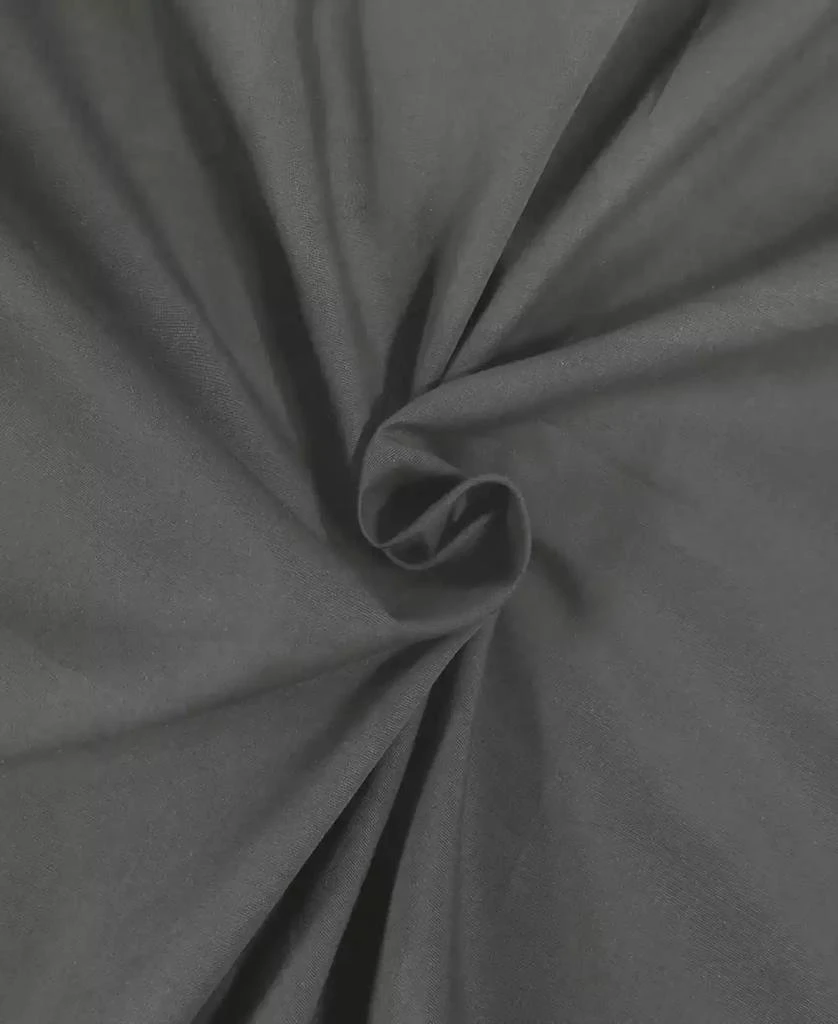 Superior Solid 300-Thread Count Cotton Percale Deep Pocket Sheet Set, Split King 7