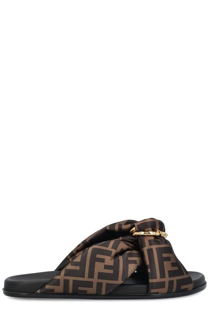 Fendi Fendi Monogrammed Slip-On Sandals 1