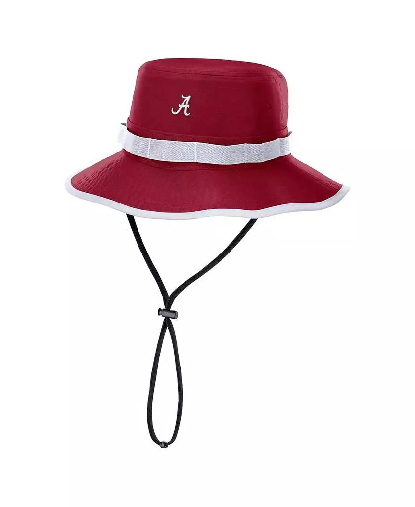 NIKE Men's Crimson Alabama Crimson Tide 2025 Sideline Apex Boonie Bucket Hat 1