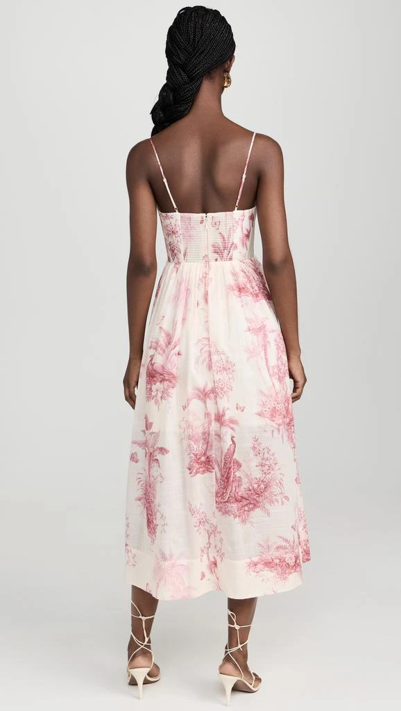 Zimmermann Waverly Corset Midi Dress 2