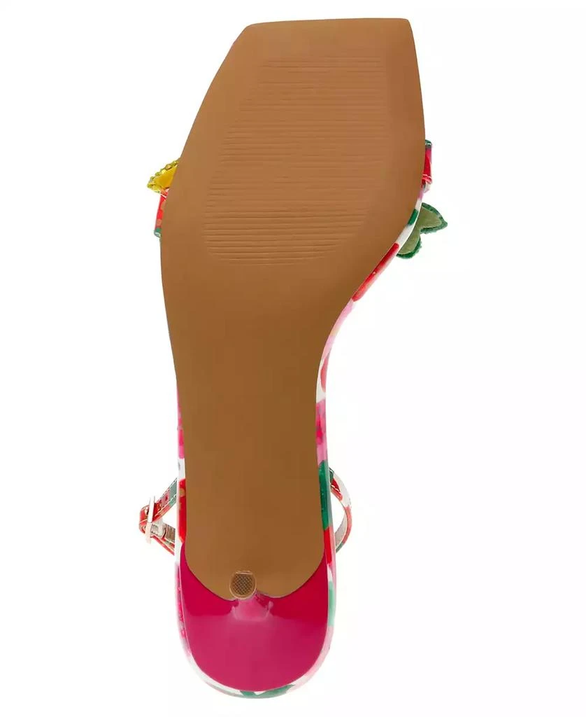 Betsey Johnson Women's Colson Fruit Kitten-Heel Dress Sandals 5