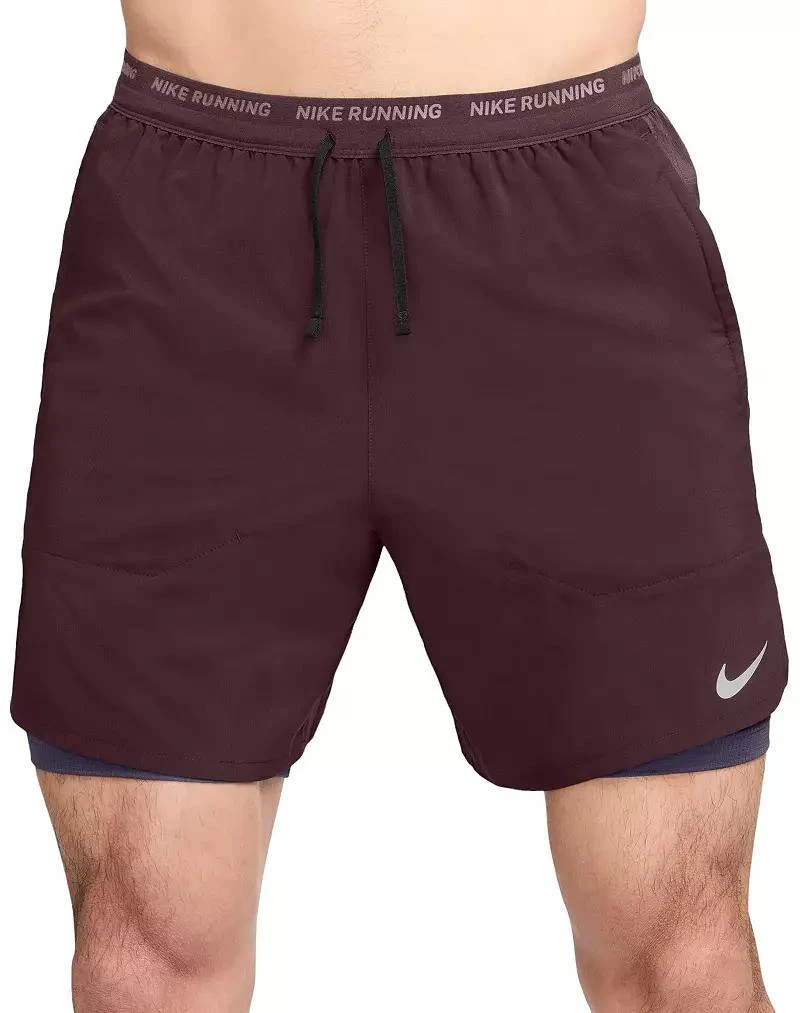 NIKE Nike Mens Dri-FIT Stride 2-in-1 7 Shorts 1