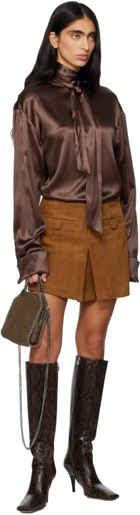 Stella McCartney Khaki Falabella Tiny Tote Bag 4