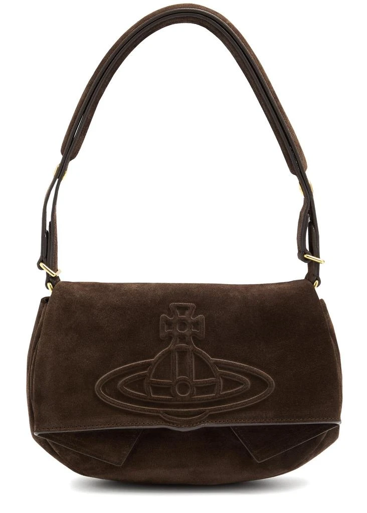 Vivienne Westwood Sadie suede shoulder bag 1