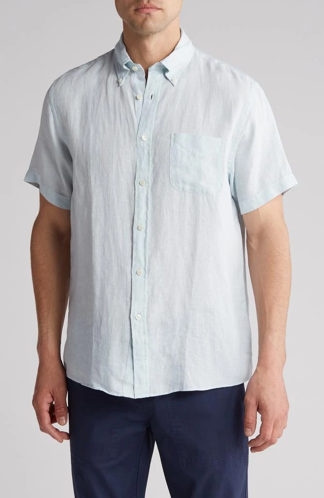 checkered dress shirt mens Ash & Erie White Check Wrinkle Resistant Dress Shirt for Short Men White Check / 14.5 / Slim
